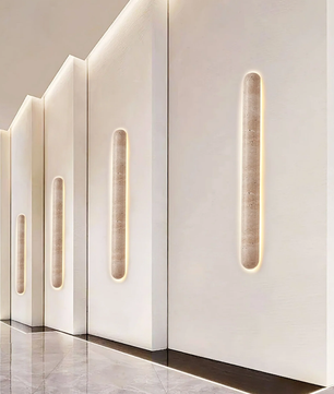 Liora Travertine Wall Sconce