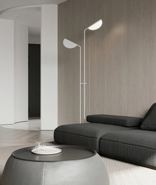 Filo Floor Lamp – Modern Artistic Glass Bead Standing Lamp for Living Room, Black & White