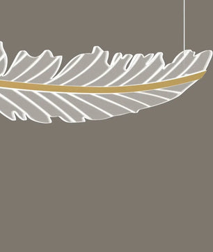 Modern Leaf Shaped Chandelier