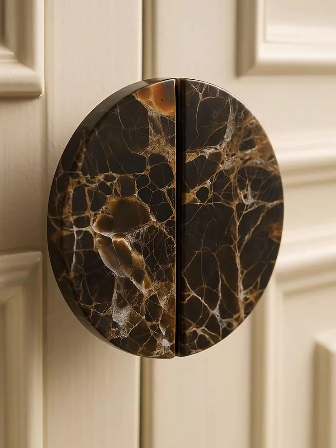 The Dark Emperador Marble Handle