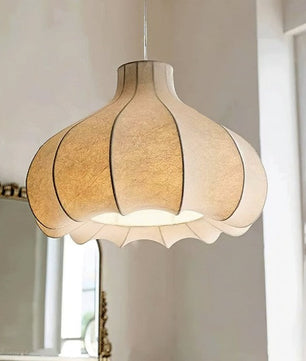 Onion Bubble Silk Pendant Lamp M434