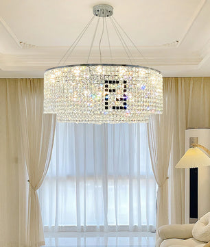 Liliana Round Crystal Chandelier
