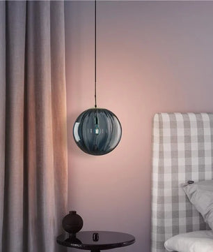Nordic Water Pattern Glass Ball Pendant Light S96