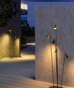 Bellflower Outdoor Floor Lamp