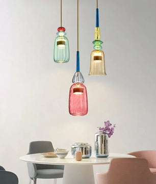 Nordic Macaron Lollipop Glass Pendant Lamp S118