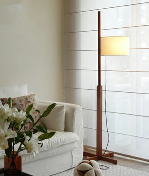 Wood Tmm Floor Lamp