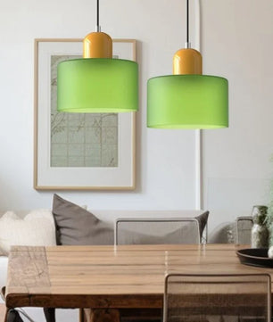 Nordic Morandi Cylinder Glass Pendant Light S66