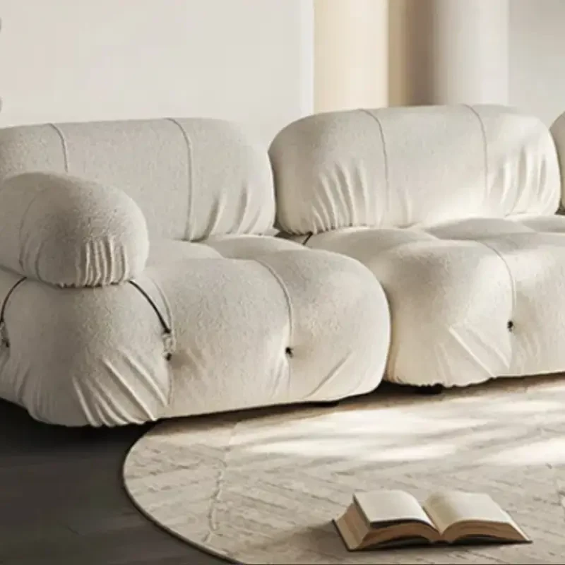 Minimalist Fluffy Sofa