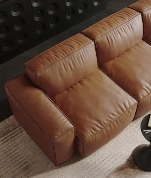 Modular Leather Sofa