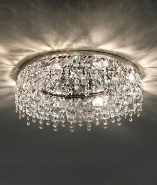 Raindrop Crystal Ceiling Light