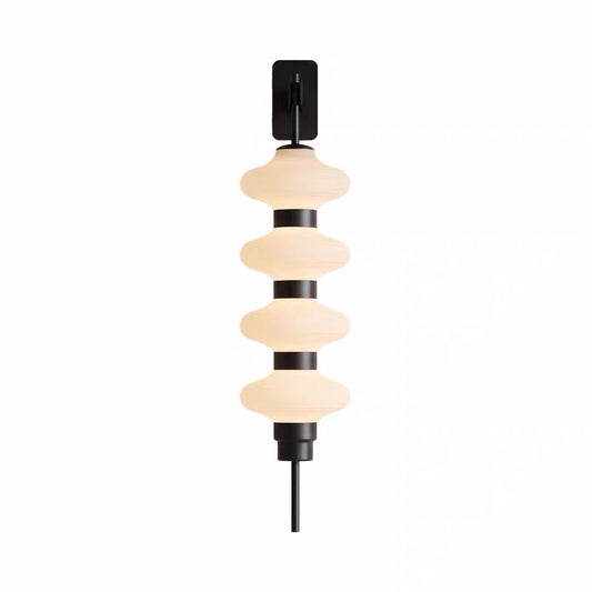 Stacked Glass Wall Sconce