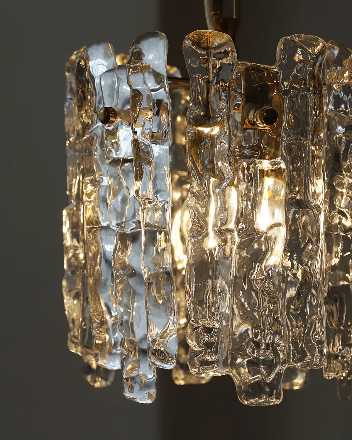 Ice Glass Chandelier