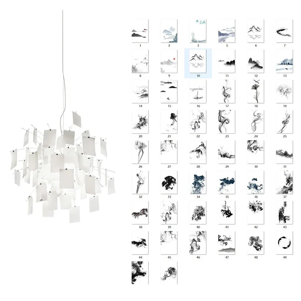 Paper Chandelier