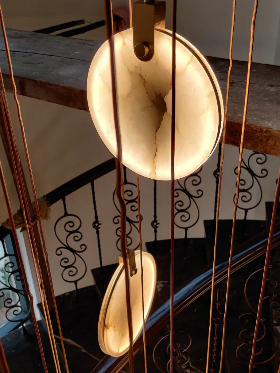 Harvest Alabaster Chandelier