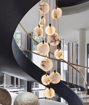 Harvest Alabaster Chandelier