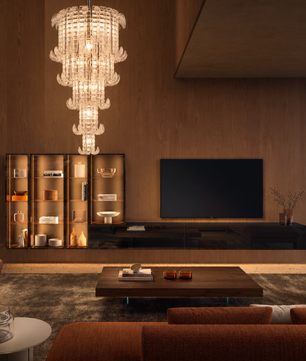 Palma Cristallo Chandelier