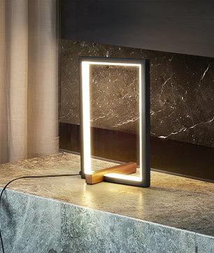 Mire Wood Table Lamp