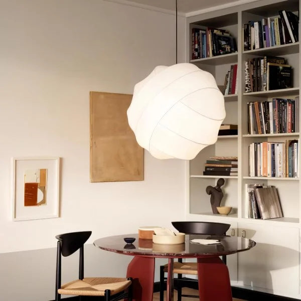 Wabi-Sabi Fiber Cocoon Pendant Lamp M400