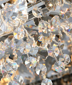 Raindrop Crystal Ceiling Light