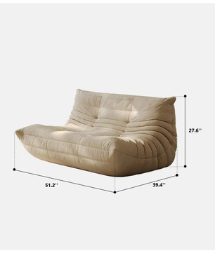 Double Caterpillar Lazy Sofa