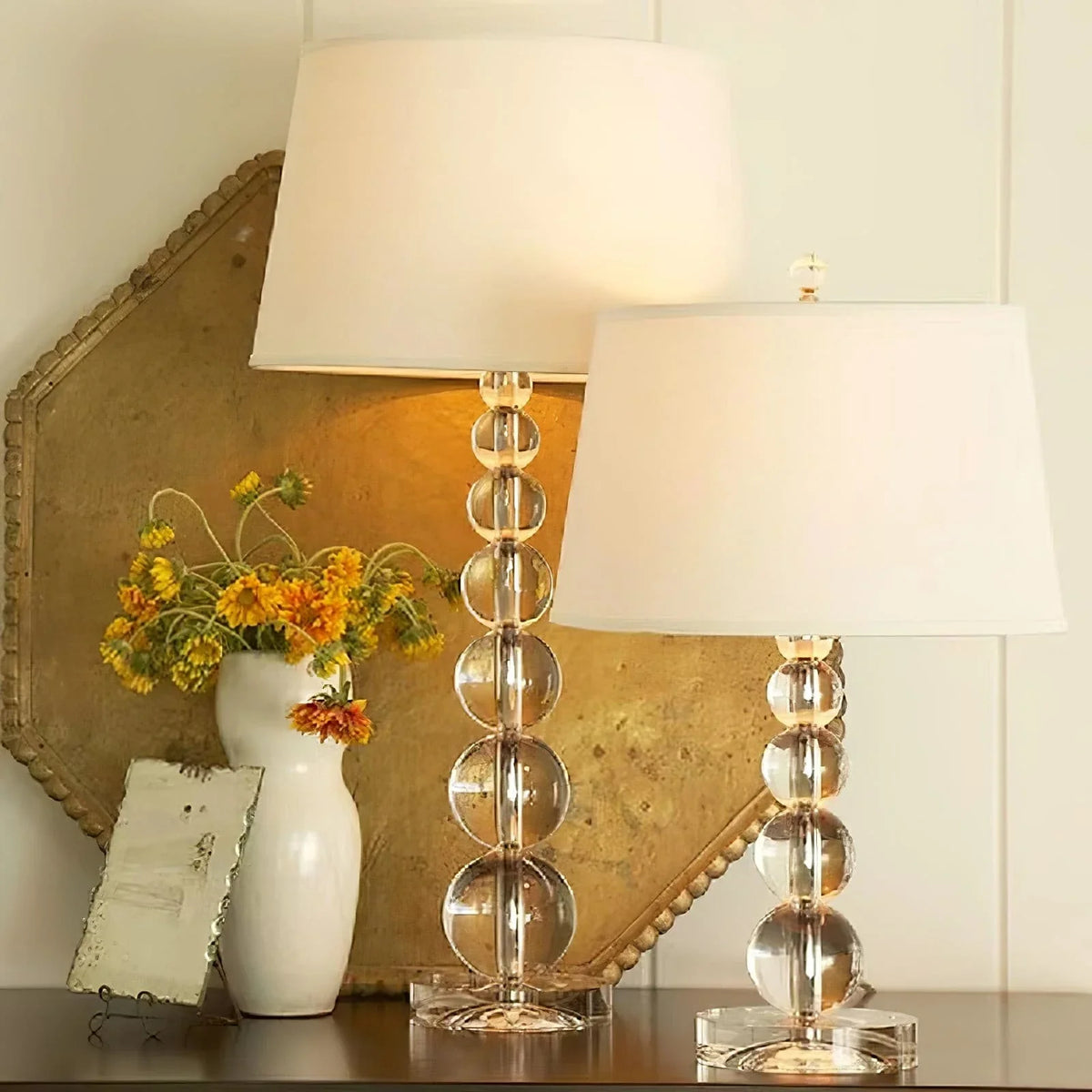 Crystal Ball Table Lamp