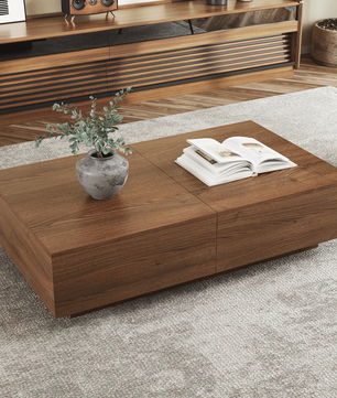 Minimalist Sliding Coffee Table