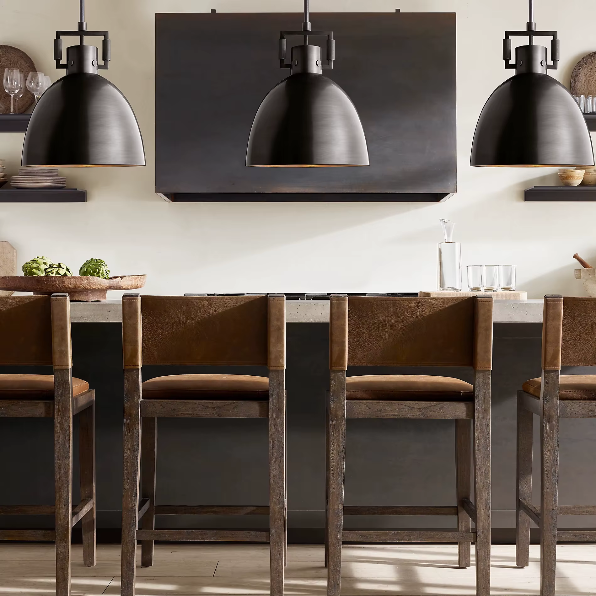 Cupola Machinist Cloche Dome Pendant Light