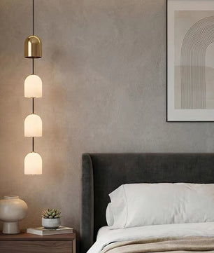 Perla Stacked Glass Pendant Light