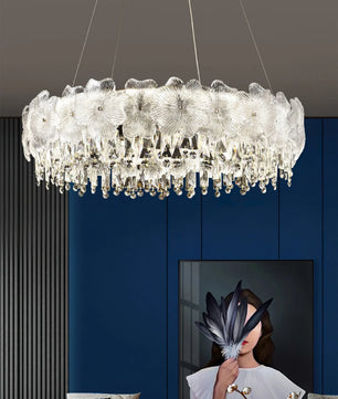 Atlas Crystal Chandelier