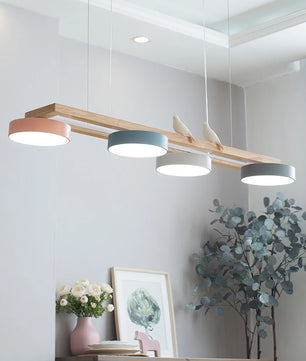 Sienna Bird Long Chandelier