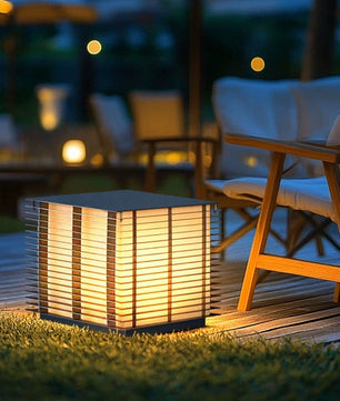 Dojo Lantern Outdoor Lamp With Solar Panel