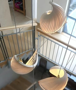 Nautilus Shell Pendant Light