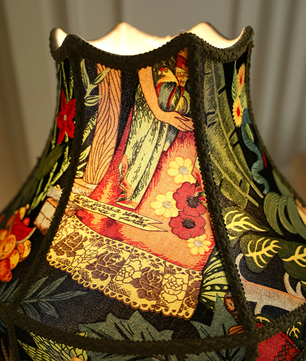 Japan Style Peony Table Light
