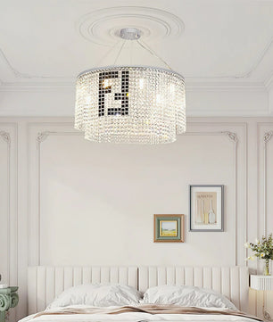 Liliana Round Crystal Chandelier