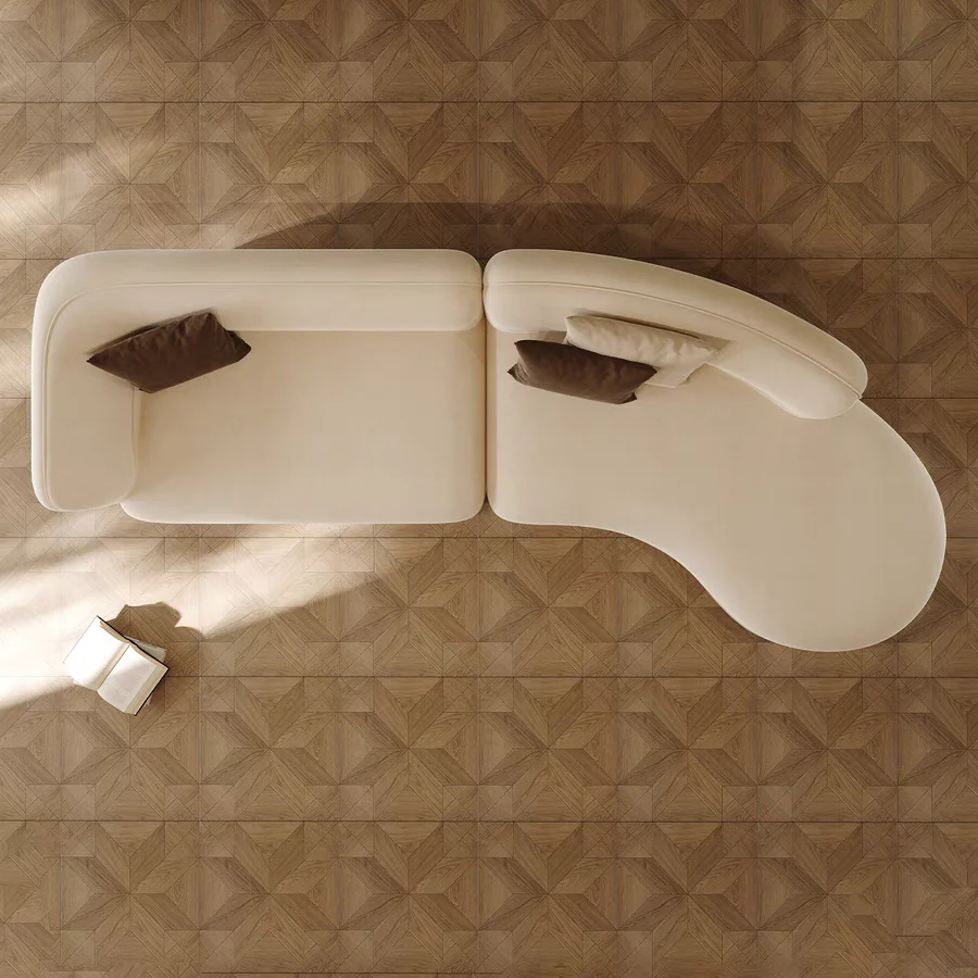 Curved Sofa