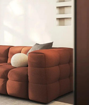 Upholstered Loveseat Sofa