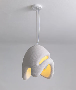 Wabi Sabi Resin Pendant Lamp