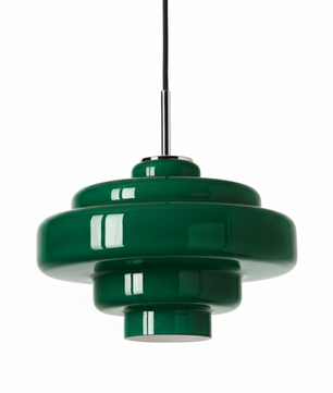 Tiered Glass Pendant Light