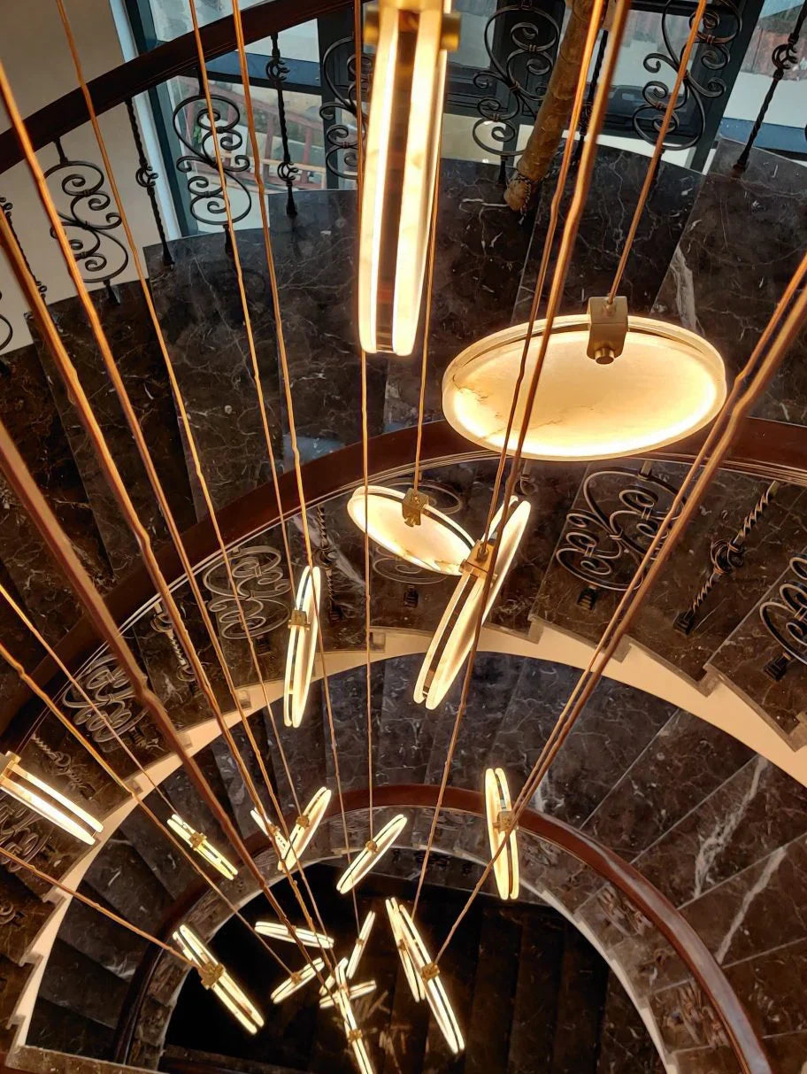 Harvest Alabaster Chandelier