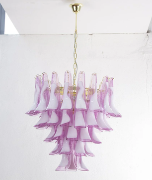Murano Style Tiered Chandelier
