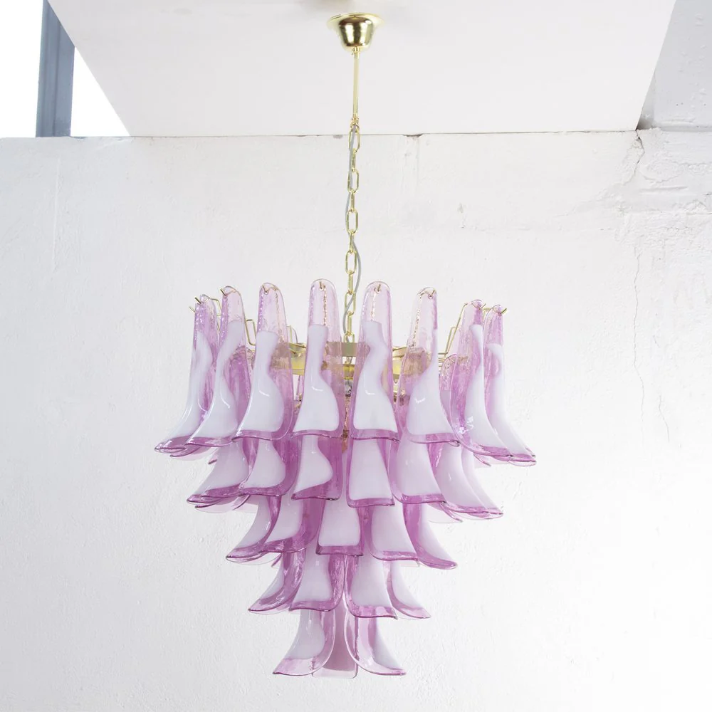 Murano Style Tiered Chandelier