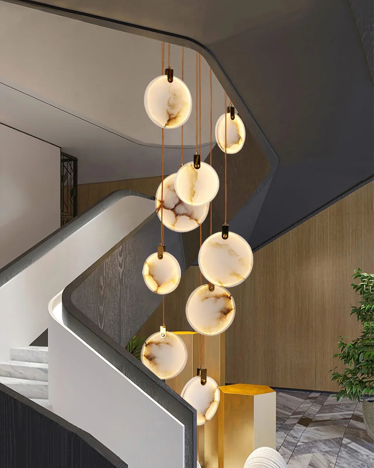 Harvest Alabaster Chandelier