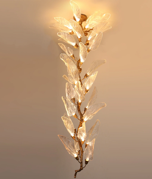 Bronze Branch Chandelier
