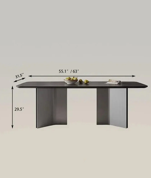Minimalist Rectangular Dining Table