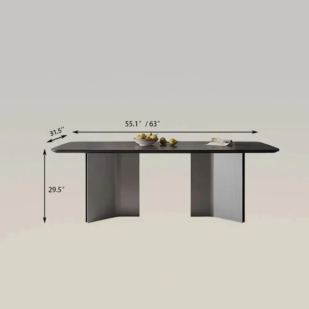 Minimalist Rectangular Dining Table