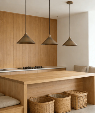 Atacama Tapered Copper Pendant