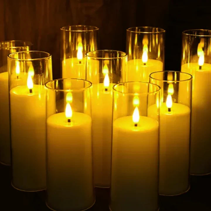 Flameless Acrylic Candle