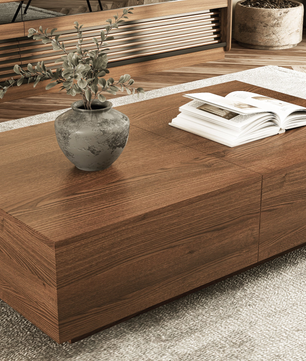 Minimalist Sliding Coffee Table