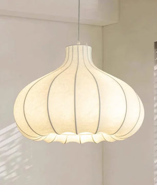 Onion Bubble Silk Pendant Lamp M434
