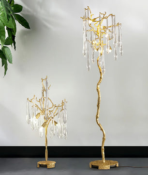 Aqua Willow Table Lamp
